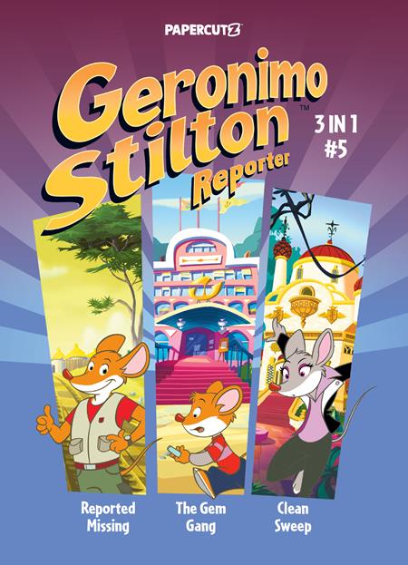 GERONIMO STILTON REPORTER 3 IN 1 TP VOL 5  - Release Date:  10/9/24