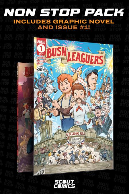 BUSH LEAGUERS COLLECTORS PACK #1 AND COMPLETE TP (NONSTOP) (Resolicit)  - Release Date:  10/9/24