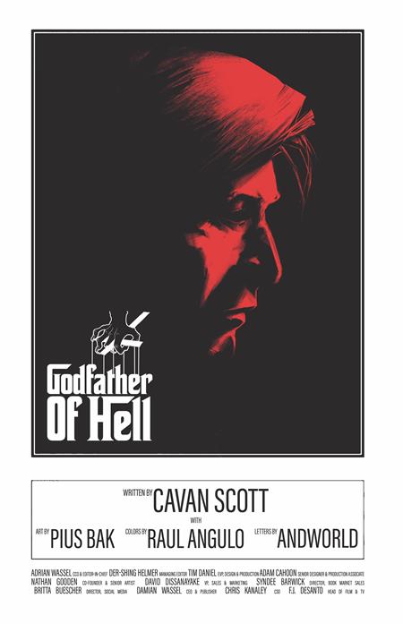 1:5 GODFATHER OF HELL #1 (OF 4) CVR C INC 1:5 CONOR BOYLE MOVIE POSTER HOMAGE VAR  - Release Date:  10/16/2024