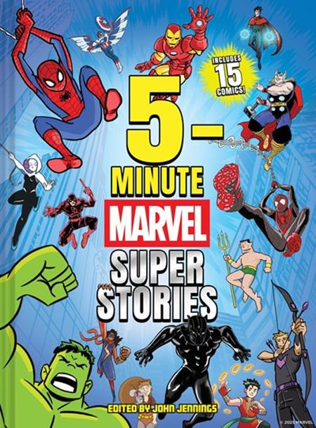 5 MINUTE MARVEL SUPER STORIES HC - 10/15/25 - ISBN: 978141978820851299