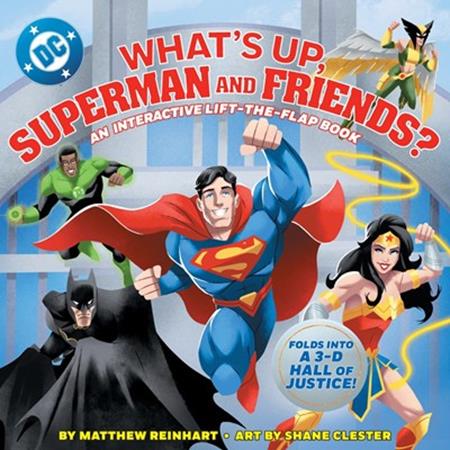 WHATS UP SUPERMAN AND FRIENDS HC A POP MAGIC BOOK - 10/15/25 - ISBN: 978141976946751999