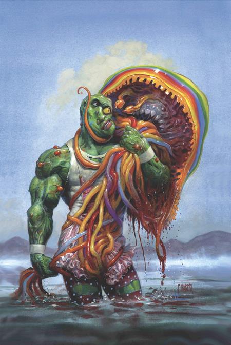 TOXIC AVENGER COMICS #4 CVR C FRED HARPER WITH EXCLUSIVE TRADING CARD BY TBA VAR (MR) - 10/22/25 - ISBN: 85647000837000931