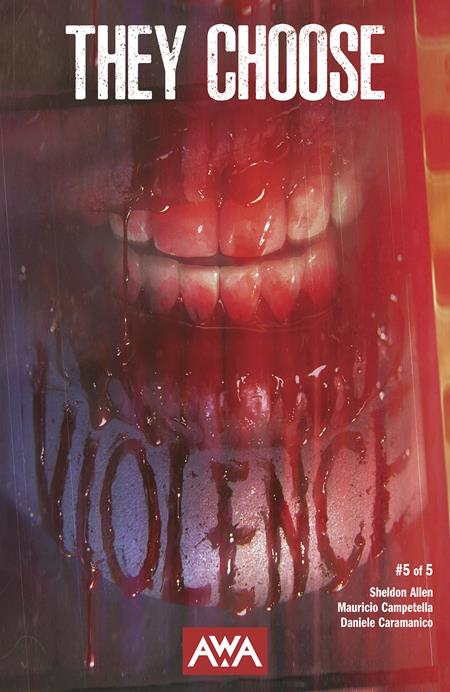 THEY CHOOSE VIOLENCE #5 (OF 5) CVR A RAHZZAH (MR) - 10/15/25 - ISBN: 85001385475200511