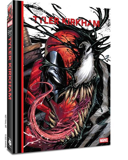 MARVEL ART OF TYLER KIRKHAM HC DIRECT MARKET ED - 11/19/25 - ISBN: 978195175744158000