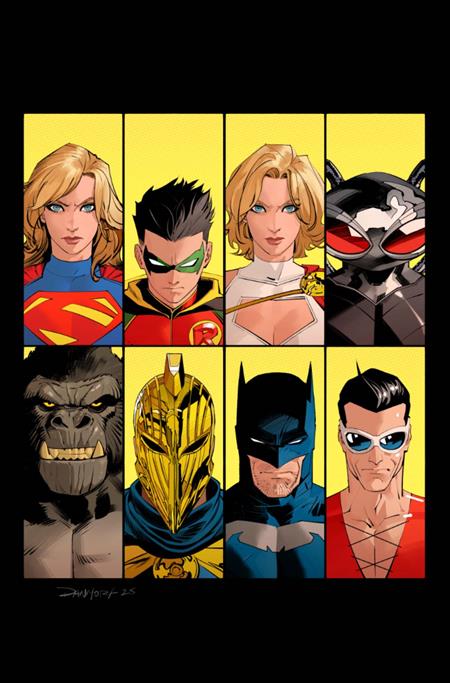 DC K.O. #1 (OF 4) CVR H DAN MORA BRACKET CARD STOCK VAR - 10/8/25 - ISBN: 76194139215800181