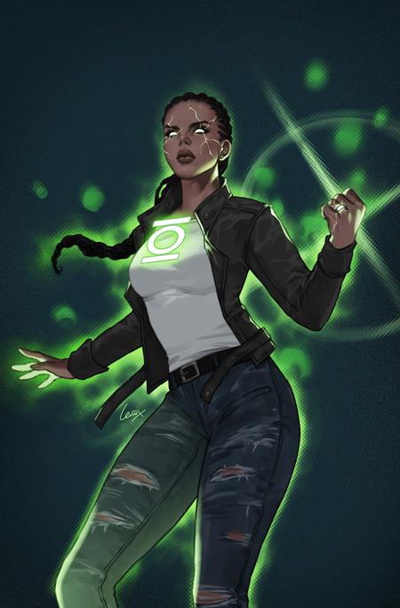 ABSOLUTE GREEN LANTERN #7 CVR C LESLEY LEIRIX LI CARD STOCK VAR - 10/1/25 - ISBN: 76194138648500741