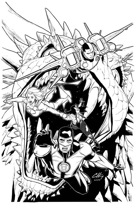 JUSTICE LEAGUE RED #3 (OF 6) CVR A CLAYTON HENRY - 10/15/25 - ISBN: 76194139144100311