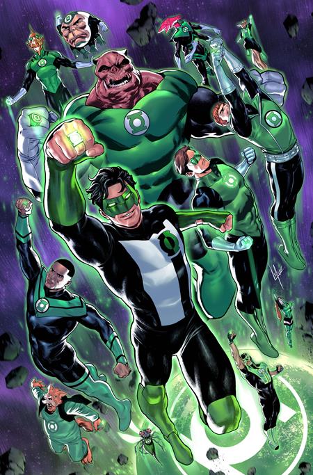 GREEN LANTERN CORPS #9 CVR C LUCAS MEYER CARD STOCK VAR (STARBREAKER SUPREMACY) - 10/8/25 - ISBN: 76194138905900931