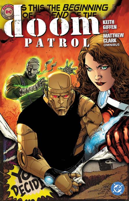 DOOM PATROL BY KEITH GIFFEN AND MATTHEW CLARK OMNIBUS HC - 12/9/25 - ISBN: 978179950333059999