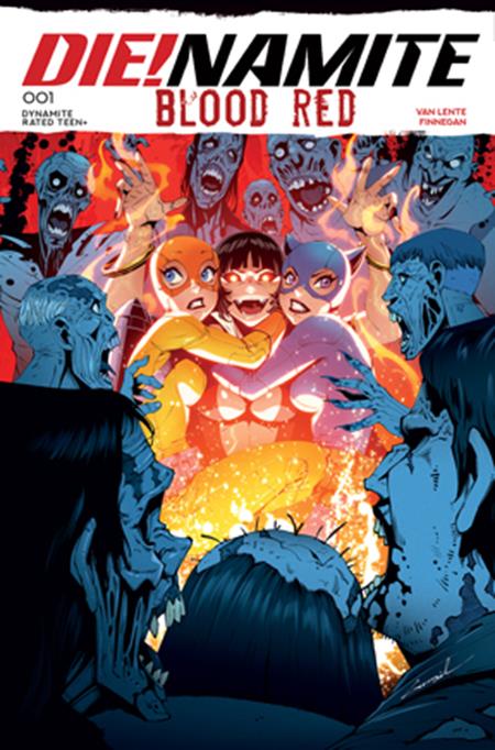 DIE!NAMITE BLOOD RED #1 CVR B GODTAIL VAR - 10/8/25 - ISBN: 72513035985801021