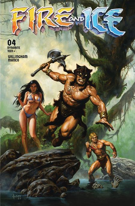 FIRE AND ICE #4 CVR D JOE JUSKO VAR - 10/15/25 - ISBN: 72513033059804041