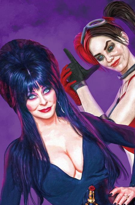 HARLEY QUINN X ELVIRA #1 CVR I MARK SPEARS FOIL VIRGIN VAR - 10/1/25 - ISBN: 72513035710601091
