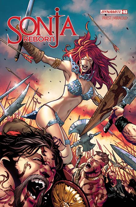 SONJA REBORN #3 CVR D GREG LAND VAR - 10/1/25 - ISBN: 72513035800403041