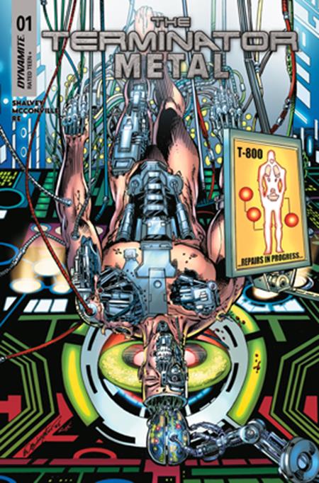TERMINATOR METAL #1 CVR B BOB LAYTON VAR - 10/22/25 - ISBN: 72513035989601021