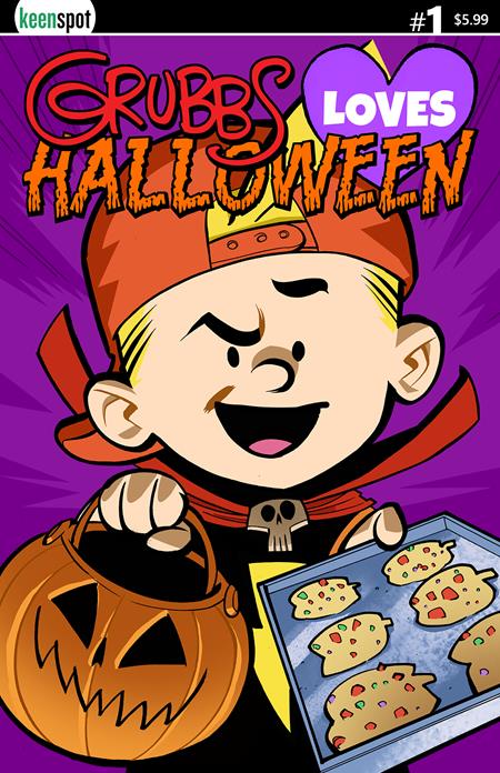 GRUBBS LOVES HALLOWEEN #1 (ONE SHOT) CVR B ATHILA FABBIO GHOST PEPPER COOKIES VAR - 10/8/25 - ISBN: 60283502316400121
