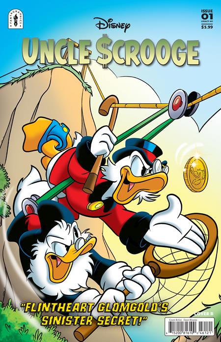 UNCLE SCROOGE FLINTHEART GLOMGOLDS SINISTER SECRET #1 (OF 3) CVR B DAVE ALVAREZ VAR - 10/8/25 - ISBN: 61520081610046121