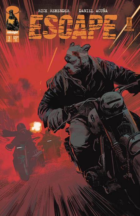 ESCAPE #3 CVR A DANIEL ACUNA - 10/22/25 - ISBN: 70985304410900311