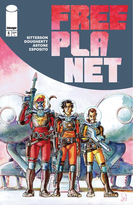 FREE PLANET #6 CVR A JED DOUGHERTY - 10/8/25 - ISBN: 70985304314000611