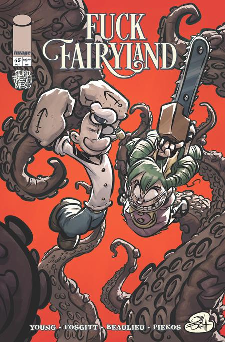 I HATE FAIRYLAND #45 CVR B JAY FOSGITT RED VAR (MR) - 10/15/25 - ISBN: 70985301979404521