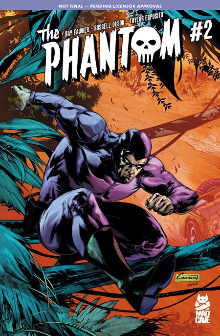 PHANTOM #2 CVR B CAANAN WHITE SEQUENTIAL BATTLE SCENE VAR - 10/29/25 - ISBN: 60196140500402021