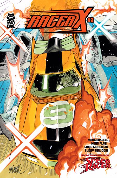 RACER X #2 (OF 8) CVR B DAVID LAFUENTE VAR - 10/15/25 - ISBN: 60196140497702021