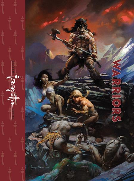 FRAZETTA GALLERY SERIES WARRIORS HC VOL 01 (MR) - 10/22/25 - ISBN: 978196500906255495