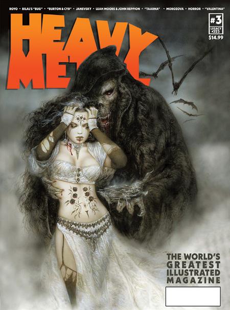HEAVY METAL MAGAZINE #3 CVR A LUIS ROYO (MR) - 10/8/25 - ISBN: 85007130300100311