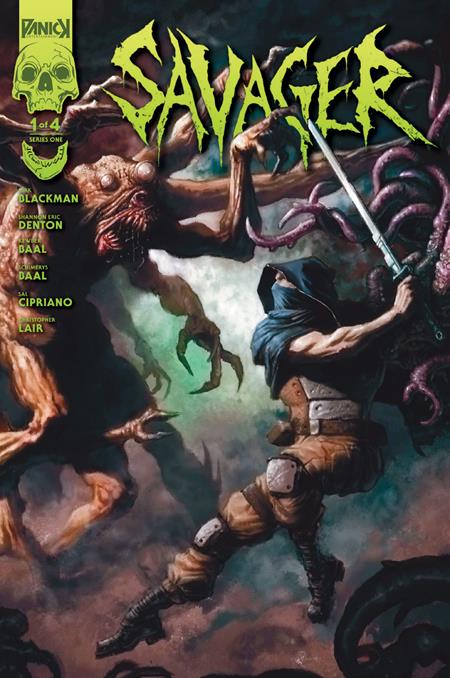 SAVAGER #1 (OF 4) CVR B CHRISTOPHER LAIR HEAVY METAL HOMAGE VAR (MR) - 10/1/25 - ISBN: 78836284961000121