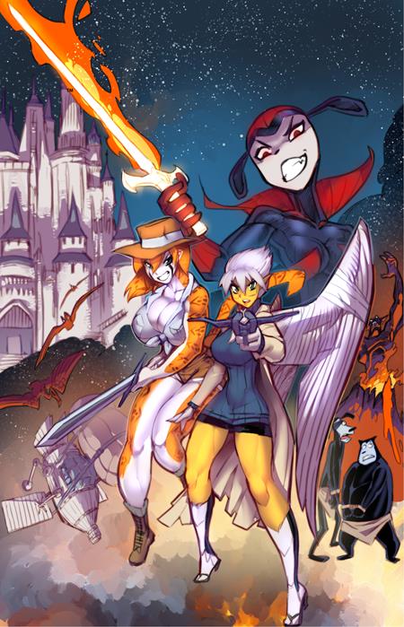 TIFANNY & CHARLOTTE ON ANOTHER WORLD #1 (OF 4) CVR B FRED PERRY LUNAR EXCLUSIVE VAR - 10/29/25 - ISBN: 61072120056800121