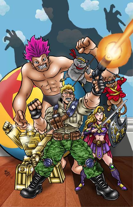 TOY BOX GUARDIANS #1 CVR B BEN DUNN LUNAR EXCLUSIVE VAR (ONE SHOT) - 10/29/25 - ISBN: 61072120057500121