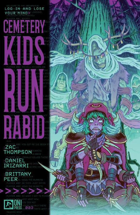 CEMETERY KIDS RUN RABID #3 (OF 4) CVR A DANIEL IRIZARRI - 10/22/25 - ISBN: 64985600848000311