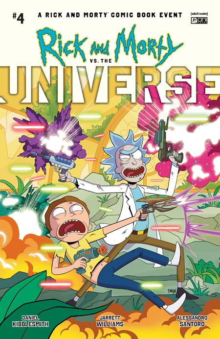 RICK AND MORTY VS THE UNIVERSE #4 (OF 4) CVR A DAVE BARDIN - 10/22/25 - ISBN: 64985600845900411