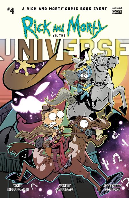 RICK AND MORTY VS THE UNIVERSE #4 (OF 4) CVR B TROY LITTLE VAR - 10/22/25 - ISBN: 64985600845900421