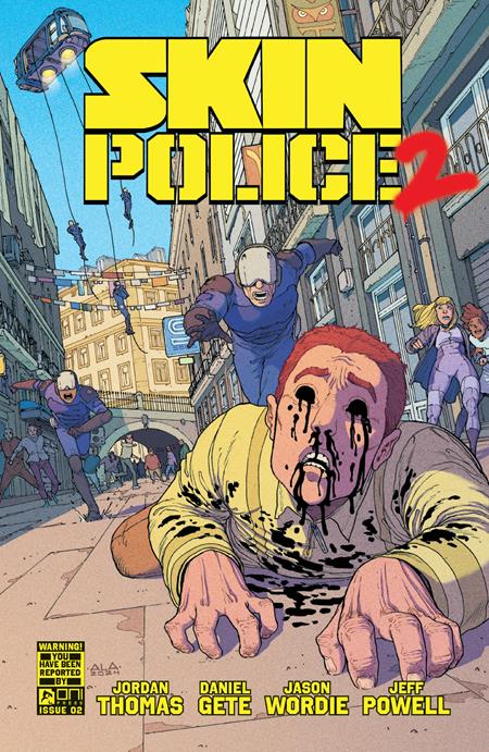 SKIN POLICE 2 #2 (OF 4) CVR B KARL KERSCHL VAR - 10/1/25 - ISBN: 64985600849700221