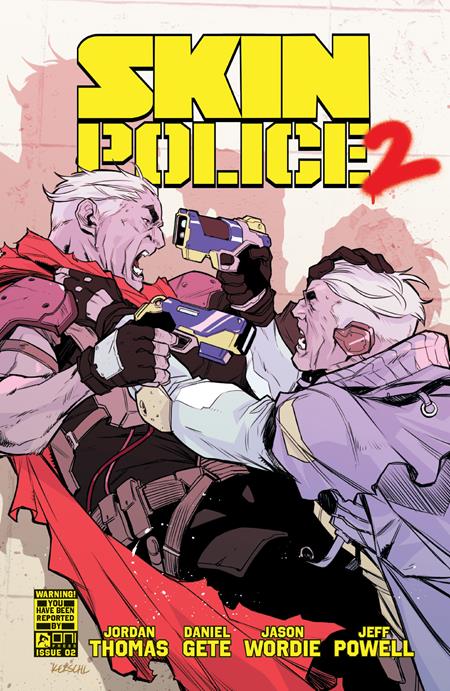 SKIN POLICE 2 #2 (OF 4) CVR C ANDRE LIMA ARAUJO VAR - 10/1/25 - ISBN: 64985600849700231