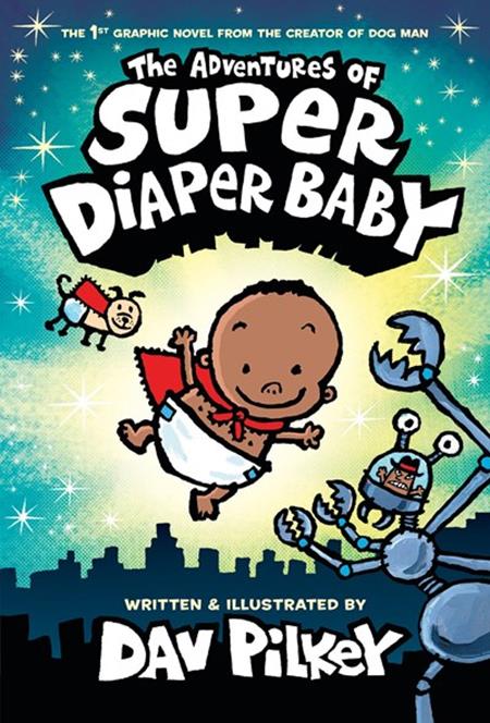 ADVENTURES OF SUPER DIAPER BABY HC COLOR EDITION Previously Offered thru Other Distributors - 10/1/25 - Release Date:  10/1/25