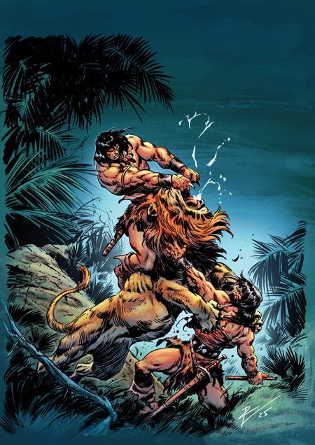 SAVAGE SWORD OF CONAN REFORGED #1 (OF 4) CVR C ROBERTO DE LA TORRE FOIL VIRGIN (MR) - 10/22/25 - Release Date:  10/22/25