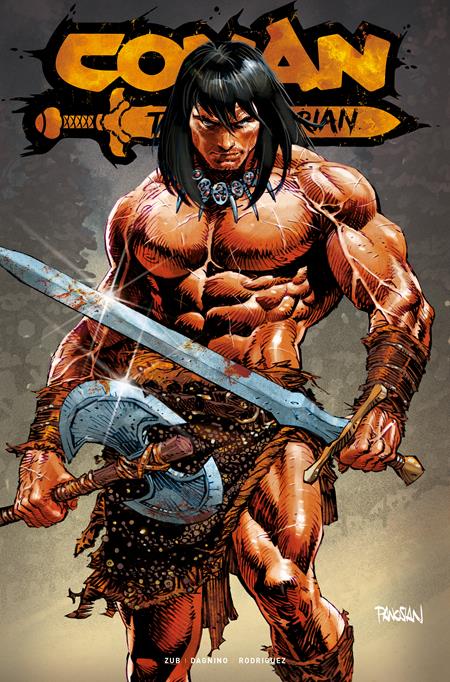 CONAN THE BARBARIAN #21 CVR H SDCC EXCLUSIVE DAN PANOSIAN FOIL TRADE VAR (MR) - 10/1/25 - Release Date:  10/1/25