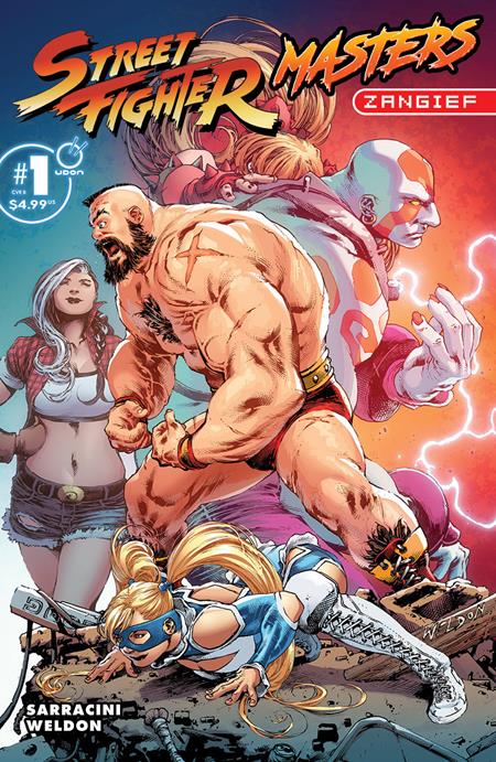 STREET FIGHTER MASTERS ZANGIEF #1 (ONE SHOT) CVR B MATTHEW WELDON VAR - 10/29/25 - Release Date:  10/29/25