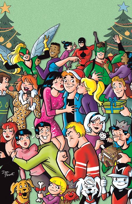 ARCHIES CHRISTMAS SPECTACULAR (ONE SHOT) CVR D DAN PARENT FOIL FULL ART VAR ISBN: 76281622726100141 - FOC DATE: 9/13/26  - Release Date: 10/7/26