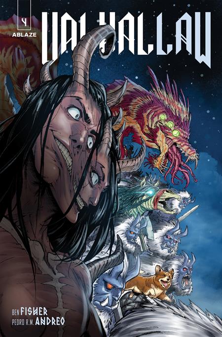 VALHALLAW #4 (OF 5) CVR A PEDRO R M ANDREO (MR) ISBN: 85000892729404011 - FOC DATE: 9/13/26  - Release Date: 10/21/26