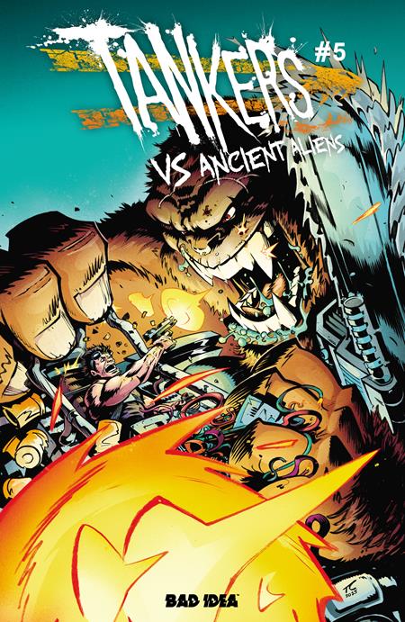 TANKERS VS ANCIENT ALIENS #5 (OF 5) CVR A TYRELL CANNON ISBN: 85001727745805011 - FOC DATE: 9/27/26  - Release Date: 10/28/26