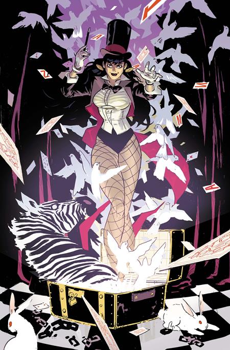 ZATANNA (2026) #7 CVR D RILEY ROSSMO CARD STOCK VAR ISBN: 76194139675000741 - FOC DATE: 10/4/26  - Release Date: 10/28/26