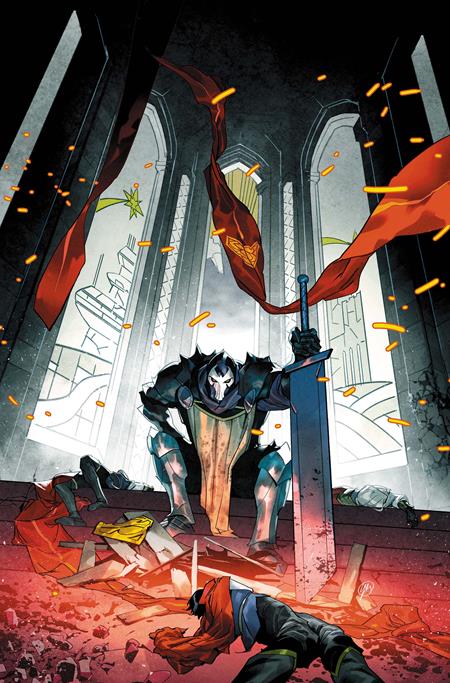 DARK KNIGHTS OF STEEL II #4 (OF 12) CVR A YASMINE PUTRI ISBN: 76194138408500411 - FOC DATE: 9/27/26  - Release Date: 10/21/26