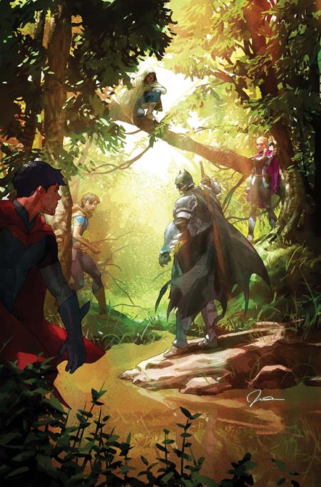 DARK KNIGHTS OF STEEL II #4 (OF 12) CVR C GERALD PAREL CARD STOCK VAR ISBN: 76194138408500431 - FOC DATE: 9/27/26  - Release Date: 10/21/26