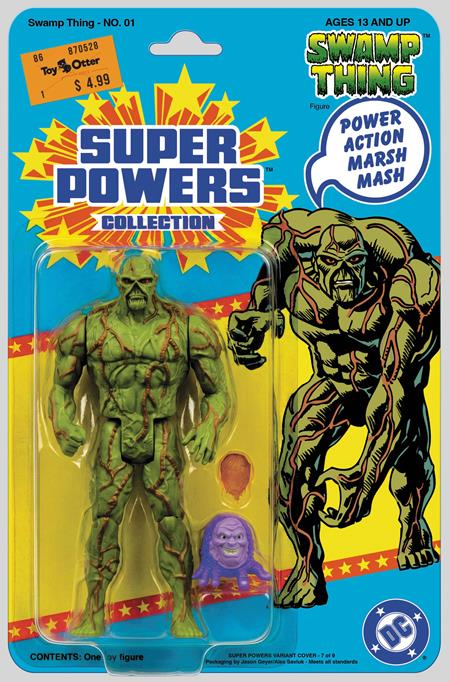 SWAMP THING #1 FACSIMILE EDITION CVR B JASON GEYER & ALEX SAVIUK SWAMP THING SUPER POWERS CARD STOCK VAR ISBN: 76194139526500121 - FOC DATE: 9/13/26  - Release Date: 10/7/26