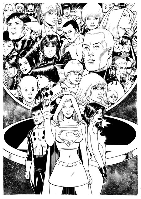 LEGION OF SUPER-HEROES BY MARK WAID & BARRY KITSON OMNIBUS HC ISBN: 978179950975259999 - FOC DATE: 9/13/26  - Release Date: 12/8/26
