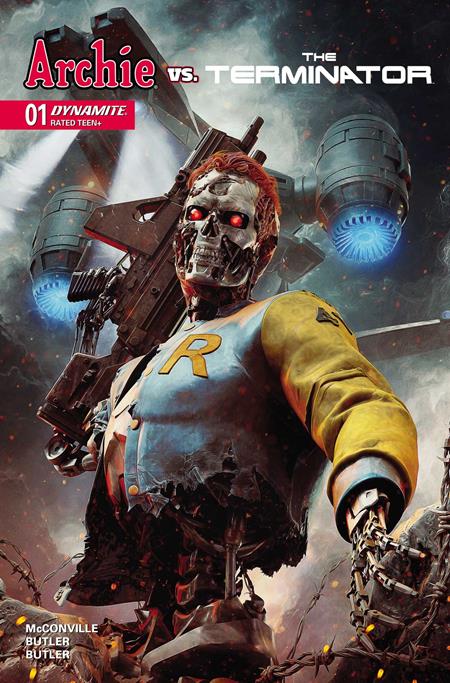 ARCHIE VS THE TERMINATOR #1 CVR B BJORN BARENDS VAR ISBN: 72513036769301021 - FOC DATE: 9/13/26  - Release Date: 10/7/26