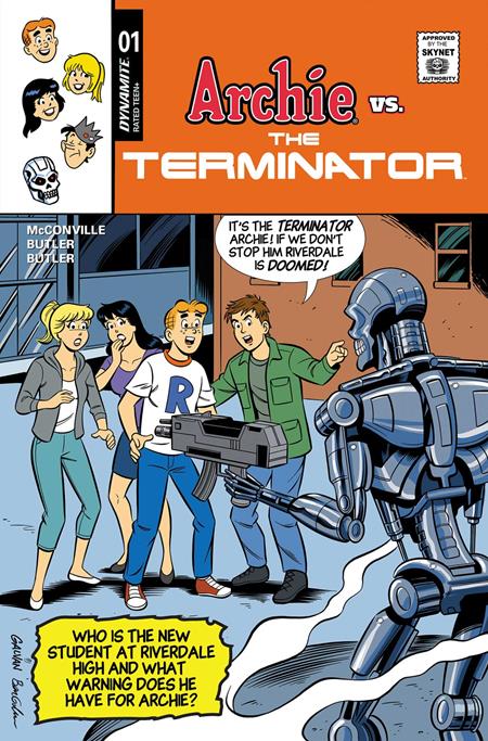 ARCHIE VS THE TERMINATOR #1 CVR D BILL GALVAN VAR ISBN: 72513036769301041 - FOC DATE: 9/13/26  - Release Date: 10/7/26