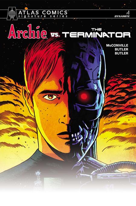 ARCHIE VS THE TERMINATOR #1 CVR K FRANCESCO FRANCAVILLA ATLAS EDITION SIGNED BY FRANCESCO FRANCAVILLA VAR ISBN: 72513036769301111 - FOC DATE: 9/13/26  - Release Date: 10/21/26
